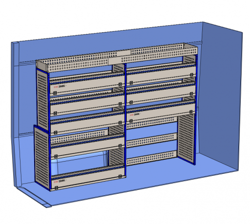 СТЕЛЛАЖ AM.2.161.1640.2220.440